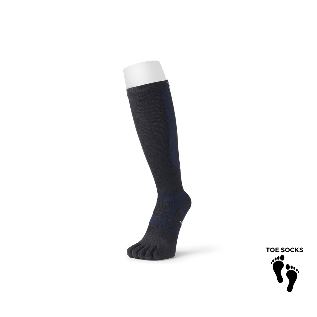 NO.72012 SPIDER ARCH LONG 5TOE WITH NON SLIP DOTS