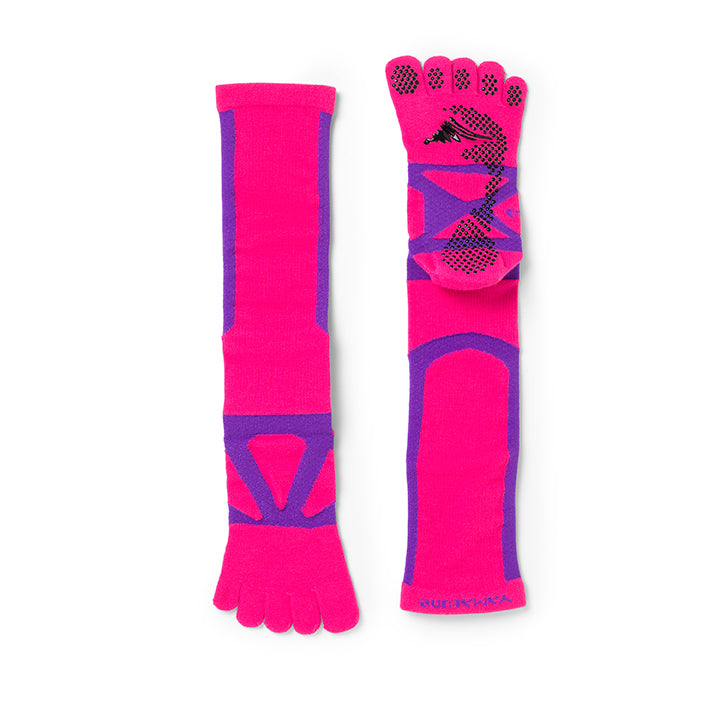 NO.72012 SPIDER ARCH LONG 5TOE WITH NON SLIP DOTS