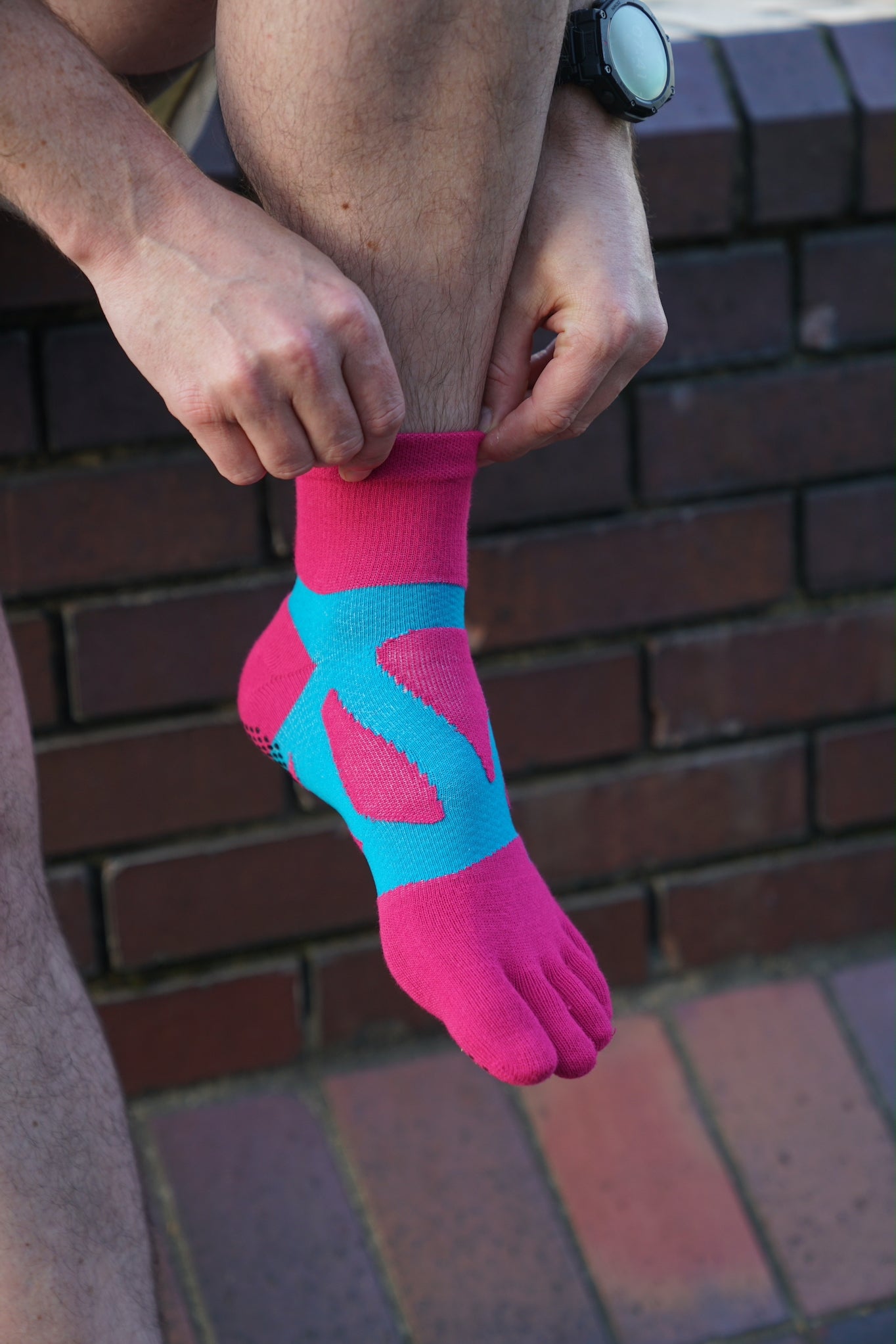 SPIDER ARCH MIDDLE 5TOE ANTI-SLIP DOTS