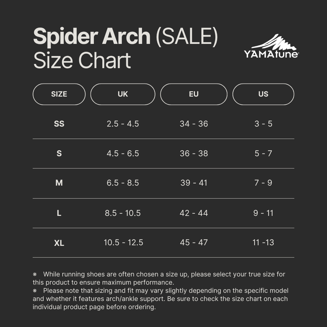 SPIDER ARCH SHORT ANTI SLIP DOTS (Previous Model)