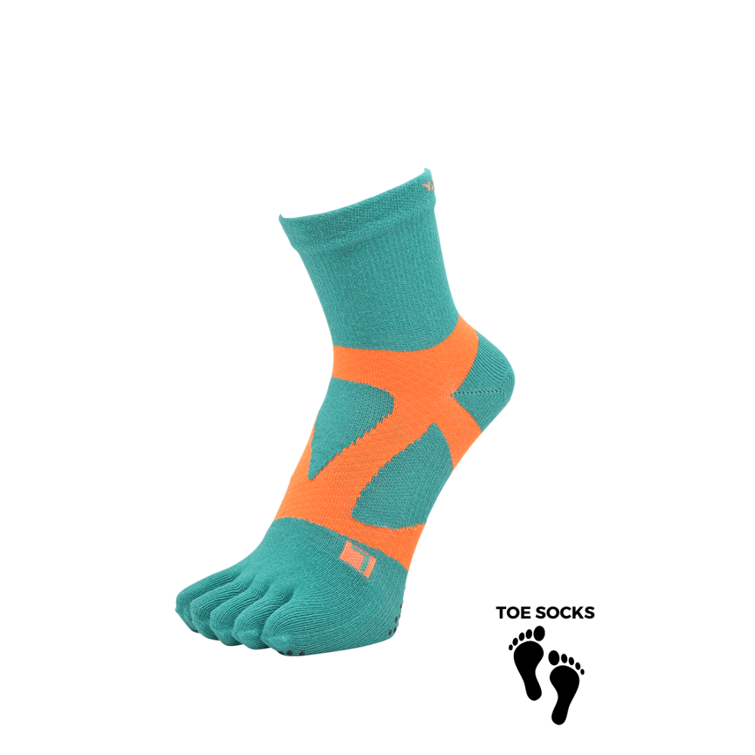NO.10610 SPIDER ARCH MIDDLE 5TOE ANTI-SLIP DOTS