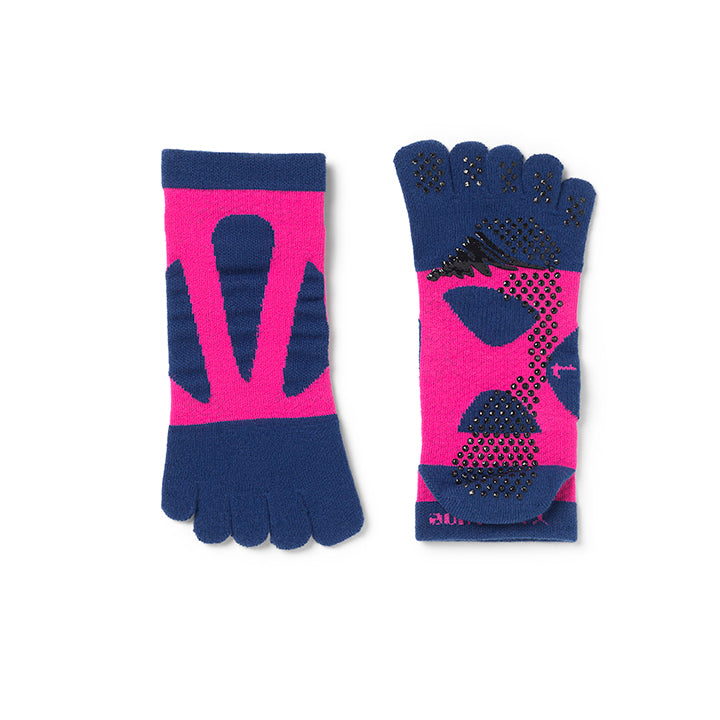 NO. 72010 SPIDER ARCH SHORT 5TOE WITH NON SLIP DOTS